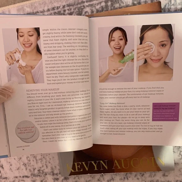 Kevyn Aucoin Face Forward Makeup Guide & Michelle Phan Makeup Books - Picture 11 of 12